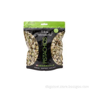 Pistachios Plastic Ziplock Bags , Custom Printed Stand Up B